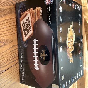 NFL Pro toast.  New Orleans Saints.  New in original box